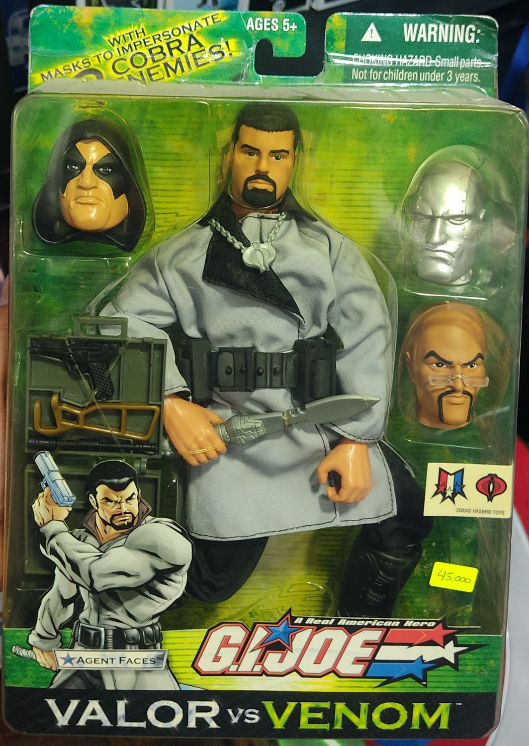 GI Joe Valor Vs Venom Nuevo Sellado