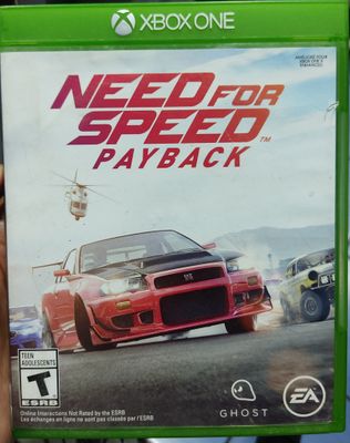 SJ Need for Speed Payback Xbox One Usado Completo