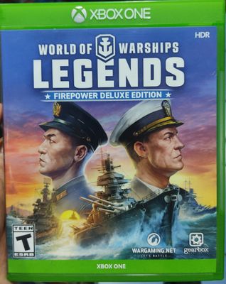 SJ World of Warships Legends Xbox One Usado Completo