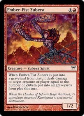 Ember-Fist Zubera Champions of Kamigawa Singles