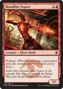 Bloodfire Expert 101/269 - Khans of Tarkir Singles