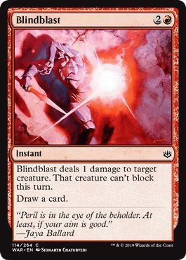 Blindblast 114/264 War of the Spark Singles (espanol)