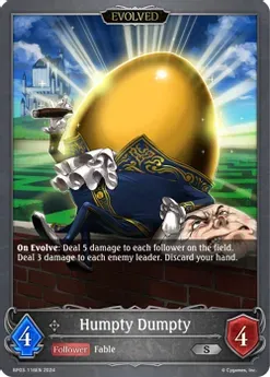 GA Humpty Dumpty (Evolved) - BP03: Flame of Laevateinn (BP03)
BP03: Flame of Laevateinn