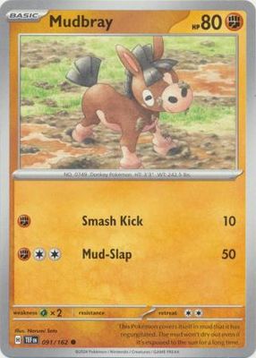Mudbray - 091/162 - Common Scarlet &amp; Violet: Temporal Forces Singles