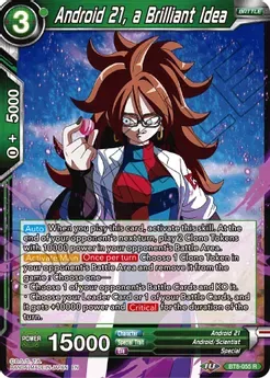 Android 21, a Brilliant Idea - Malicious Machinations (DBS-B08)
Malicious Machinations Foil