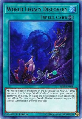 World Legacy Discovery - BLRR-EN098 - Ultra Rare 1st Edition Battles of Legend: Relentless Revenge Singles (Espanol)