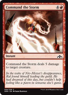 Command the Storm 094/259 - Guilds of Ravnica Singles