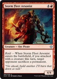 Storm Fleet Arsonist 162/279
Ixalan Singles