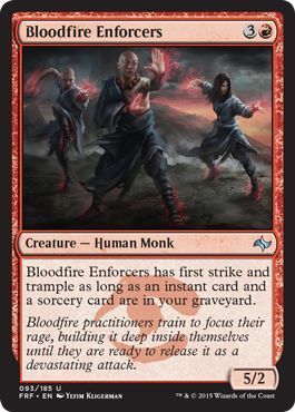 Bloodfire Enforcers 093/185 - Fate Reforged Singles (Español)