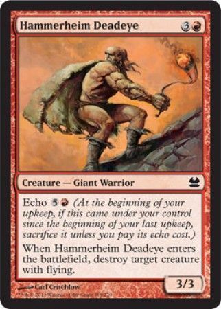 Hammerheim Deadeye 119/229 - Modern Masters Singles