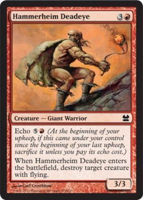 Hammerheim Deadeye 119/229 - Modern Masters Singles