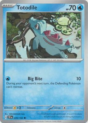 Totodile - 039/162 - Common- (Japones)