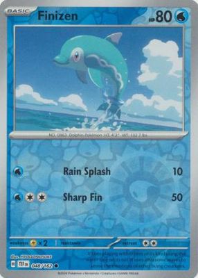 GA Finizen - 048/162 - Common Reverse Holo
Scarlet &amp; Violet: Temporal Forces Reverse Holo Singles