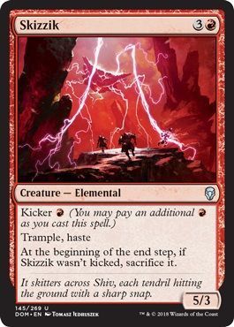 Skizzik 145/269-  Dominaria Singles