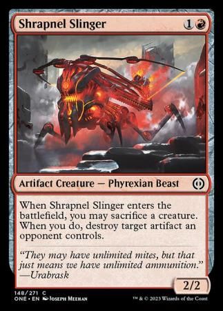 Shrapnel Slinger 148/271 - Phyrexia All Will Be One Singles