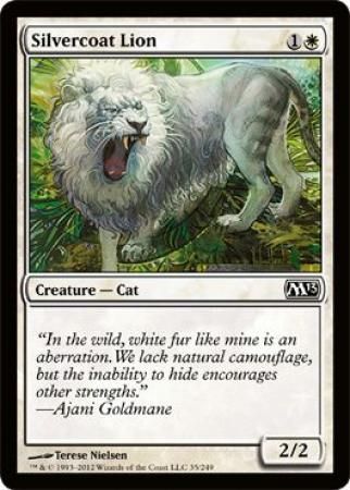 Silvercoat Lion
Magic 2013 (M13) Singles