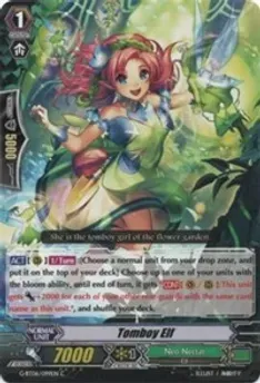 Tomboy Elf - Transcension of Blade &amp; Blossom (G-BT06)
Transcension of Blade &amp; Blossom