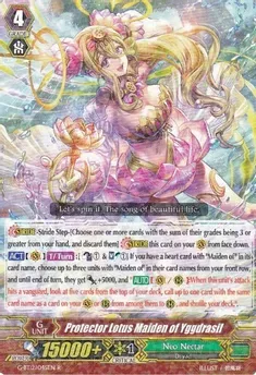 Protector Lotus Maiden of Yggdrasil - Dragon King&#39;s Awakening (G-BT12) Dragon King&#39;s Awakening