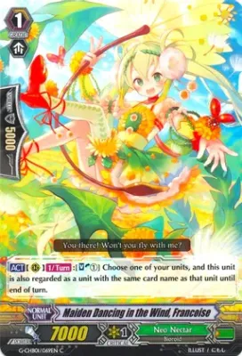 Maiden Dancing in the Wind, Francoise - G-CHB01: TRY3 NEXT (G-CHB01)
G-CHB01: TRY3 NEXT