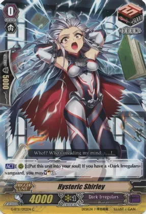 Hysteric Shirley - Demonic Advent (G-BT11)
Demonic Advent