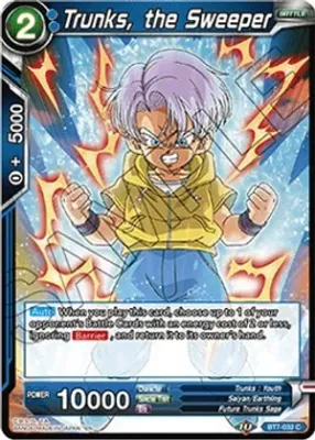 Trunks, the Sweeper - Assault of the Saiyans (DBS-B07)
Assault of the Saiyans