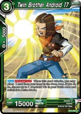 Twin Brother Android 17 - Union Force (DBS-B02) Union Force