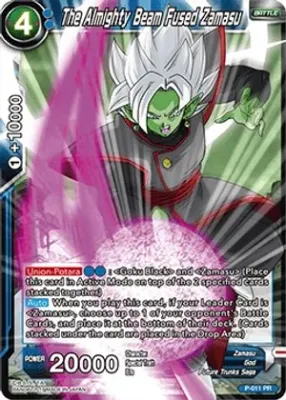 The Almighty Beam Fused Zamasu - Promotion Cards (PR)
Promotion Cards Foil