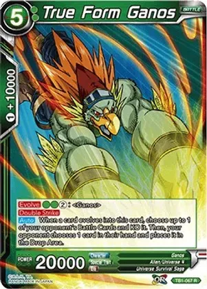 True Form Ganos - Tournament of Power (DBS-TB01) Tournament of Power Foil