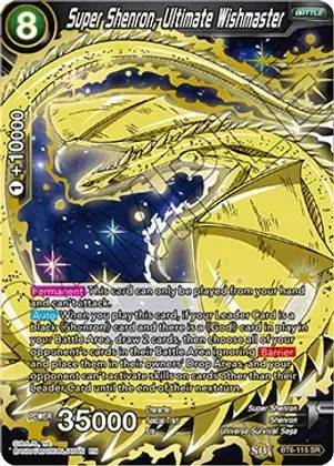 Super Shenron, Ultimate Wishmaster - Destroyer Kings (DBS-B06)
Destroyer Kings