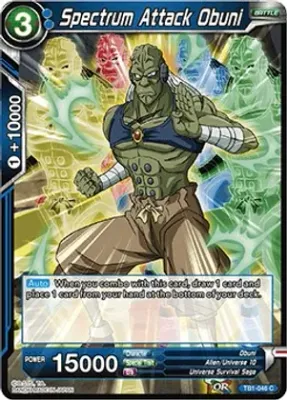 Spectrum Attack Obuni - Tournament of Power (DBS-TB01) Tournament of Power Foil