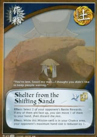 Shelter from the Shifting Sands - 675 - Rare
Naruto: Fangs of the Snake Foil