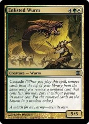 Enlisted Wurm
Alara Reborn Singles(Español)