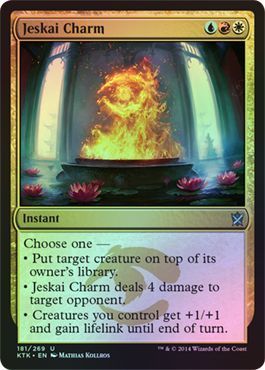 Jeskai Charm - Foil 181/269
Khans of Tarkir Foil Singles(Español)