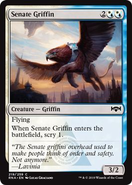 Senate Griffin 219/259 Ravnica Allegiance Singles