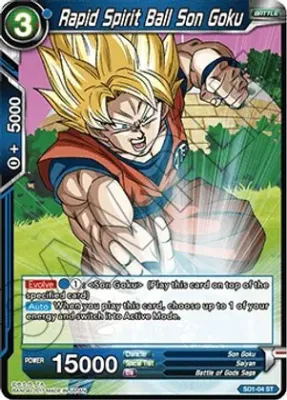 Rapid Spirit Ball Son Goku - Galactic Battle (DBS-B01)
Galactic Battle