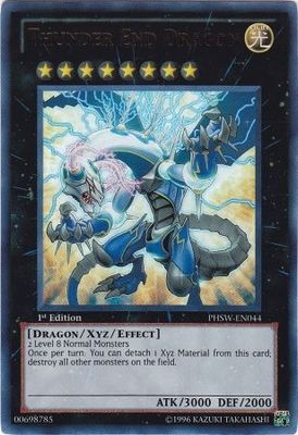 SJ Thunder End Dragon - PHSW-EN044 - Ultra Rare 1st Edition
Photon Shockwave 1st Edition Singles (Espanol)