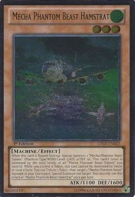 SJ Ultimate Rare - Mecha Phantom Beast Hamstrat - LTGY-EN025 1st Edition
Lord of the Tachyon Galaxy 1st Edition Singles