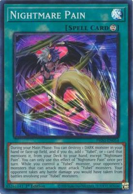 Nightmare Pain - PHNI-EN054 - Super Rare 1st Edition Phantom Nightmare 1st Edition Singles *Espanol*