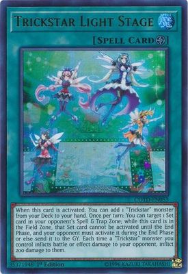 SJ Trickstar Light Stage - COTD-EN053 - Ultra Rare 1st Edition
Code of the Duelist 1st Edition Singles (Espanol)