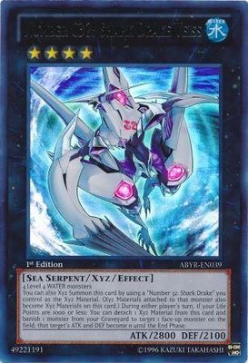 SJ Number C32: Shark Drake Veiss - ABYR-EN039 - Ultra Rare 1st Edition
Abyss Rising 1st Edition Singles (Espanol)