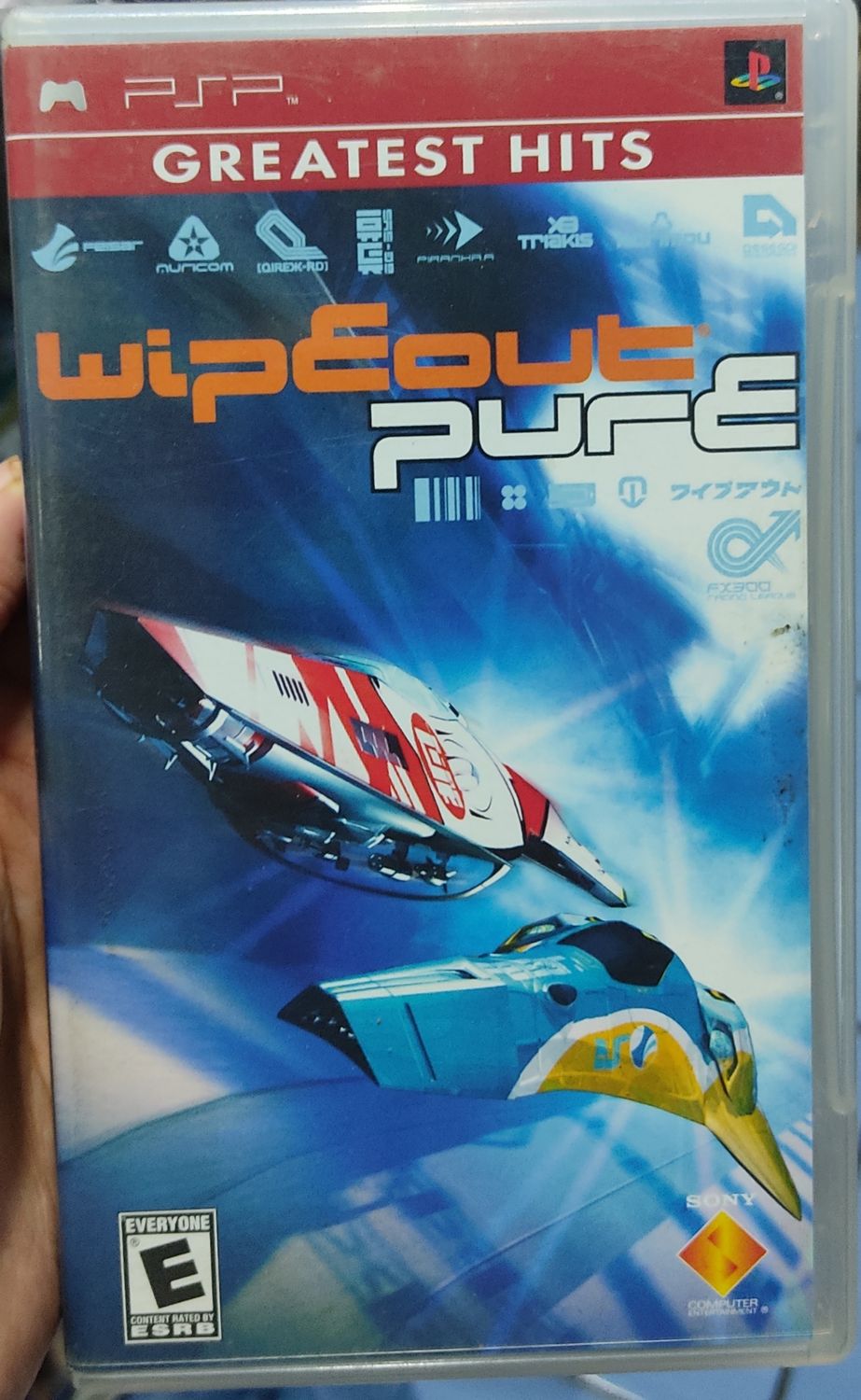 SJ Wipeout Pure PSP Usado Completo