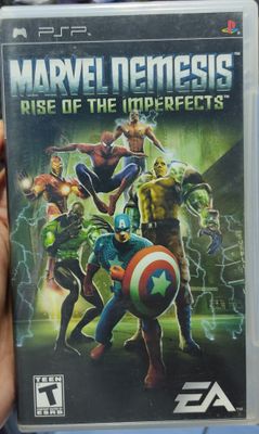 SJ Marvel Nemesis Rise of the Imperfects PSP Usado Completo