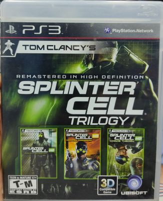 SJ Splinter Cell Trilogy Playstation 3 Usado Completo