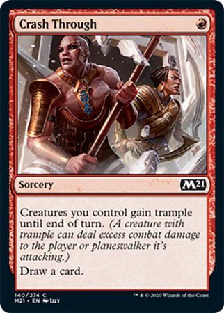 Crash Through 140/274 - Magic 2021 (M21) Singles (Español)