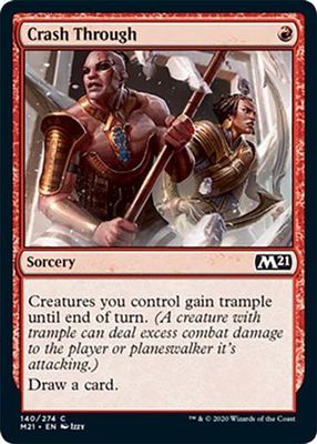 Crash Through 140/274 - Magic 2021 (M21) Singles (Español)