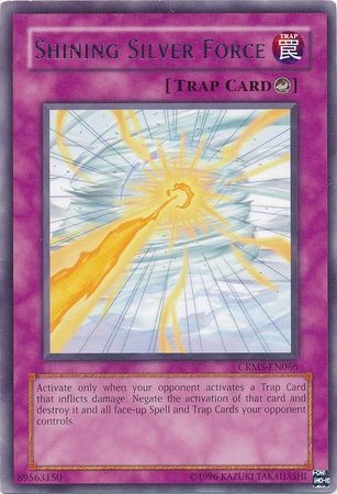 Shining Silver Force - CRMS-EN066 - Rare Unlimited
Crimson Crisis [CRMS] Unlimited Singles