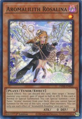 Aromalilith Rosalina - PHNI-EN022 - Super Rare 1st Edition Phantom Nightmare 1st Edition Singles
