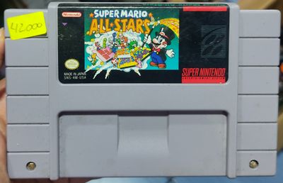 SJ Super Mario All Stars Super Nintendo Cartucho