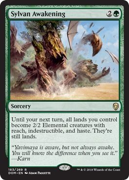 SJ Sylvan Awakening 183/269
Dominaria Singles