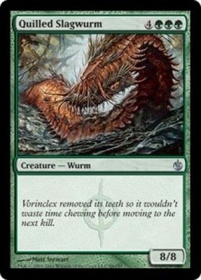 Quilled Slagwurm
Mirrodin Besieged Singles(Español)